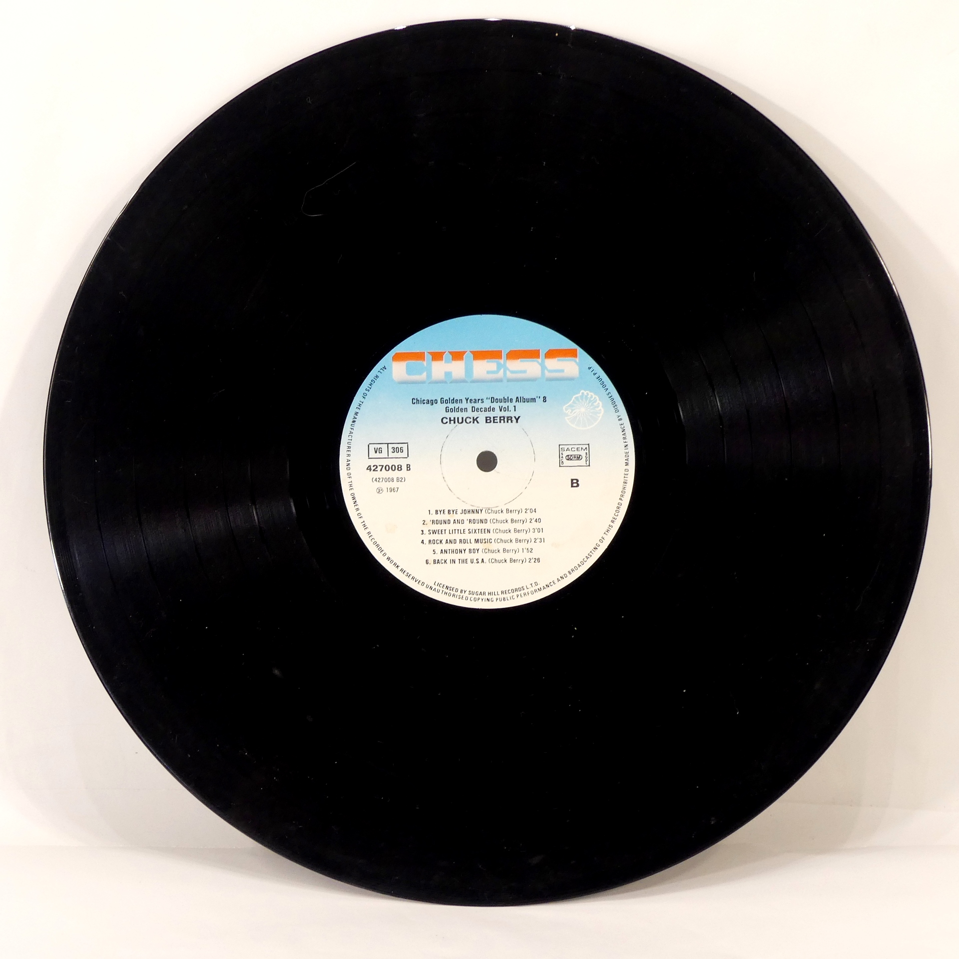 Vinyle - Chuck Berry's Golden Decade - 1972 État correct - Vue 7 - 